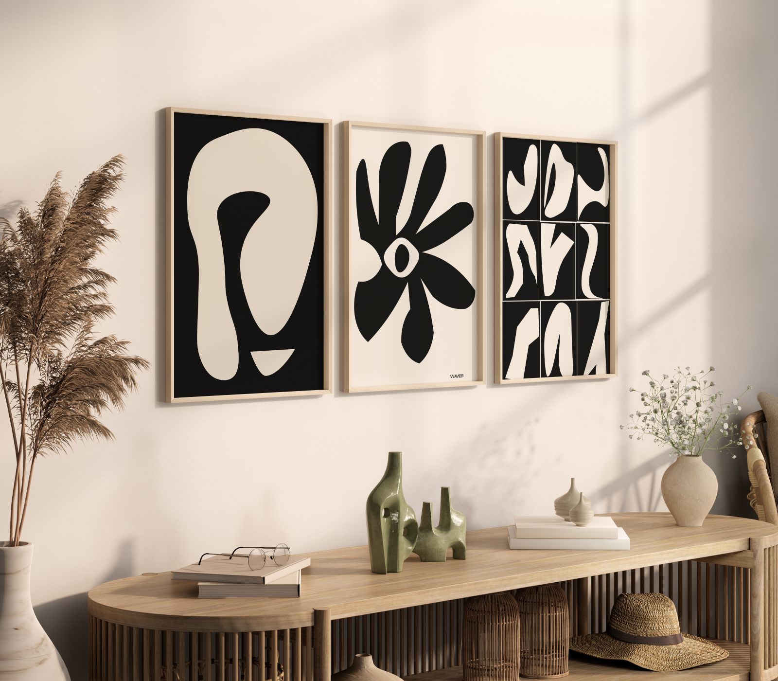 Plakaty w stylu Matisse marki WAVES WARSAW