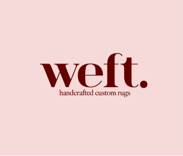 Weft handcrafted rugs