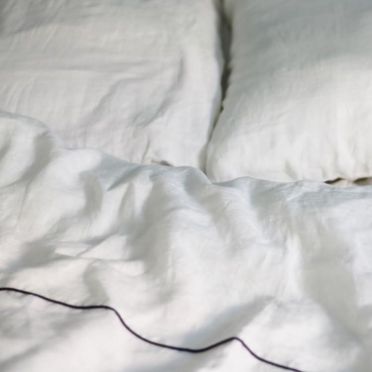 Pościel z lnu biała IL LETTO