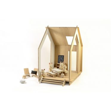 nowoczesny domek dla lalek