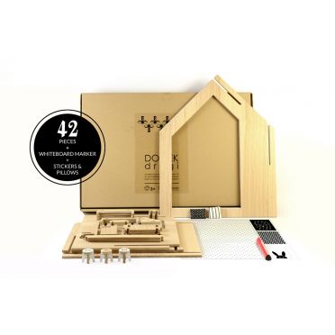 składany domek dla lalek