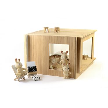 skandynawski domek dla lalek