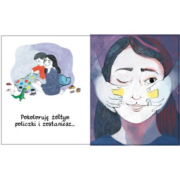 Moja mama – środek, policzki