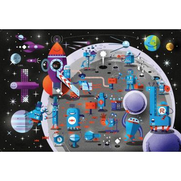 Roboty – środek, lądowanie