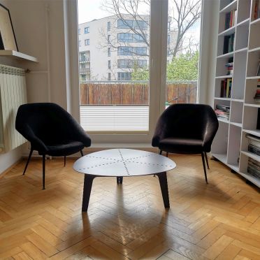 hule - stolik sandbrook czarny