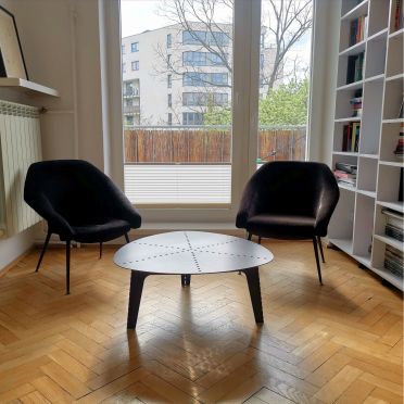 hule - stolik sandbrook czarny