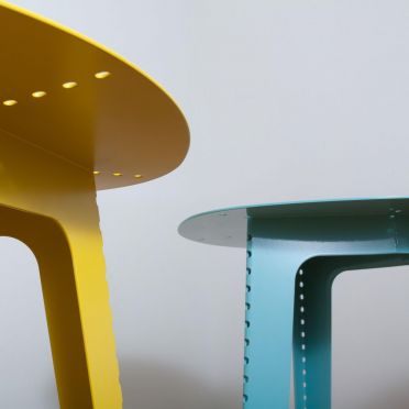 hule - pimm stolik żółty