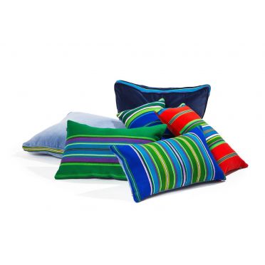 Poduszki folk, pasiak łowicki