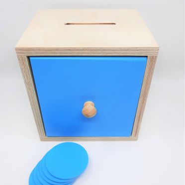 szufladka żetony Montessori