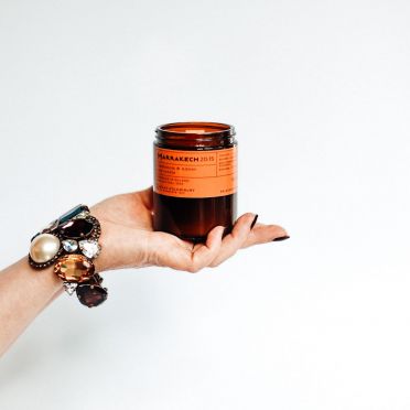 NATURALNA ŚWIECA SOJOWA - MARRAKECH 20:15 cardamom&amber I 180ml