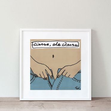 Plakat Ciasne, ale własne