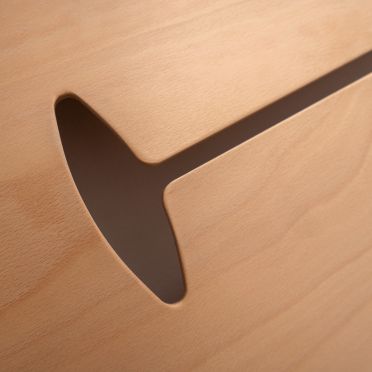 drewniany dekor ścienny huo