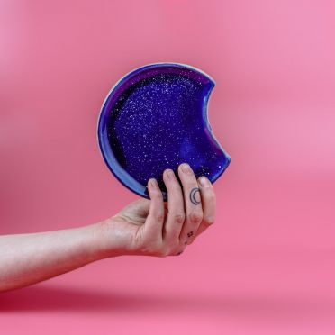 podstawka ceramiczna księżyc