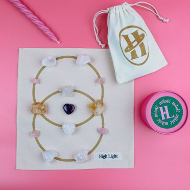 miłość - zestaw kamieni do manifestacji