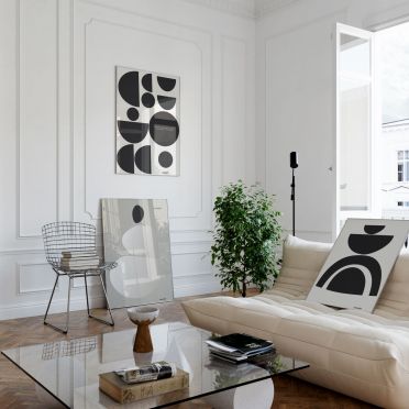 Plakaty w stylu skandynawskim WAVES WARSAW