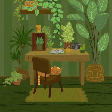 Poduszka - Green room