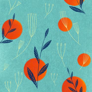 Poduszka - Leaf sunset