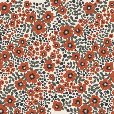 Poduszka - Czerwone kwiaty - 40x60