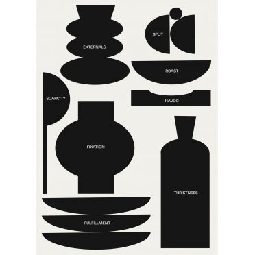 Feast Plakat minimalistyczny