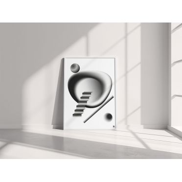 Minimalistyczny plakat Bauhaus – dekoracja ścienna z duszą