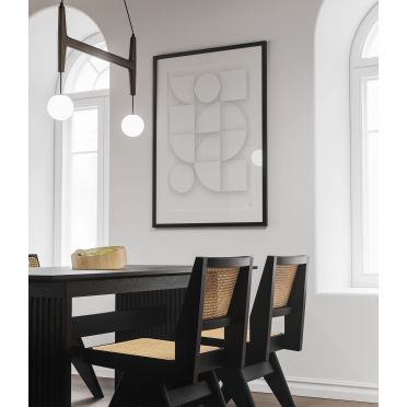 Geometryczna dekoracja ścienna – plakaty w stylu Bauhaus