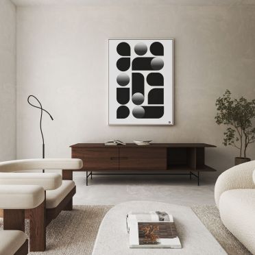 Plakat retro – elegancka dekoracja do salonu