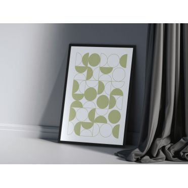 Geometryczne plakaty – harmonia form i przestrzeni