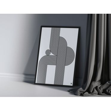 Plakat Bauhaus – geometryczna harmonia na ścianie