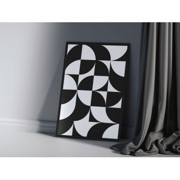 Minimalistyczny plakat – proste linie, wielki efekt