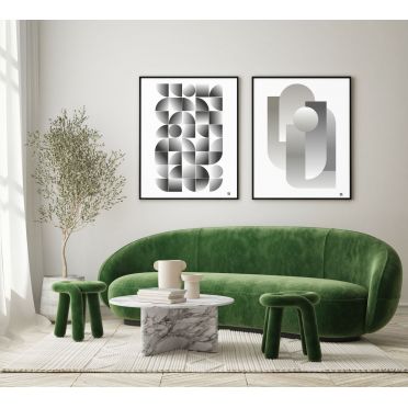 Plakaty Bauhaus – geometryczna dekoracja do wnętrz