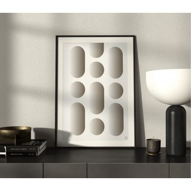 Nowoczesny plakat Bauhaus – geometryczna elegancja na ścianie