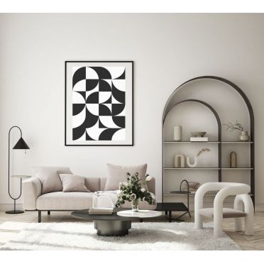 Plakat Bauhaus – nowoczesny styl dla miłośników geometrii