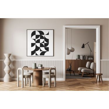 Dekoracja ścienna Bauhaus – geometryczne formy w najlepszym wydaniu