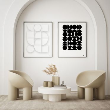 Plakat Bauhaus – artystyczna dekoracja do wnętrz