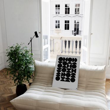 Minimalistyczny plakat – dekoracja ścienna do wnętrz