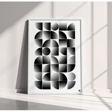Plakaty Bauhaus – geometryczna dekoracja do salonu