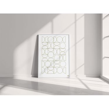 Geometryczne plakaty – artystyczna dekoracja ścienna