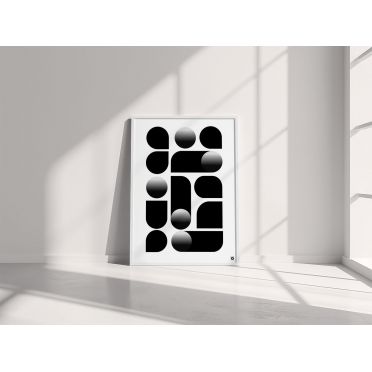 Minimalistyczny plakat – subtelna dekoracja do biura