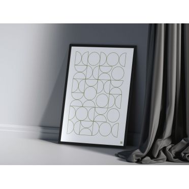 Dekoracja ścienna – geometryczne plakaty Bauhaus