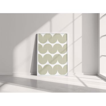 Plakat z czarno-białym wzorem – ponadczasowy element designu