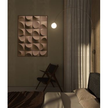 Plakat do wnętrz glamour boho