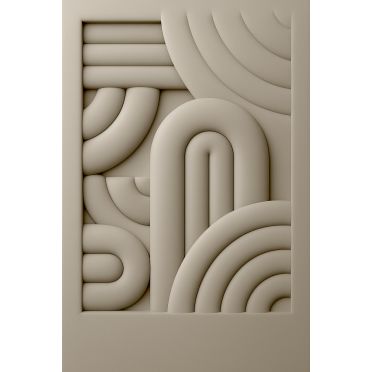 Plakat do wnętrz glamour boho