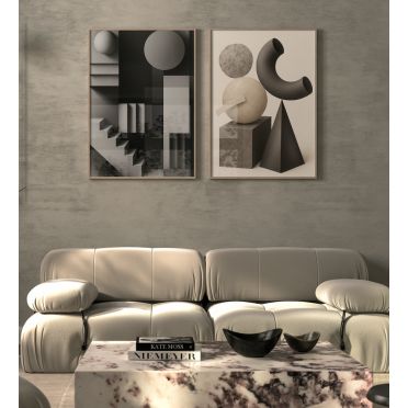 Plakaty bauhaus do wnętrz