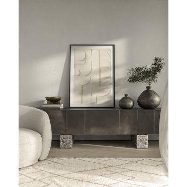 Plakat do wnętrz glamour boho