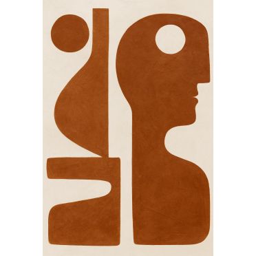 Plakat Mosaic Waves Warsaw