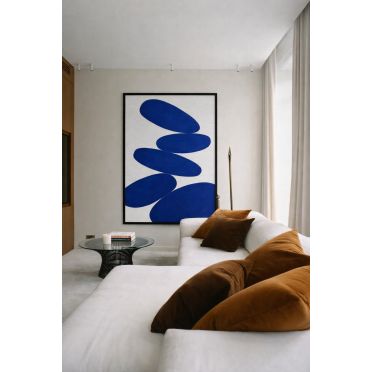 Plakat Mosaic Waves Warsaw