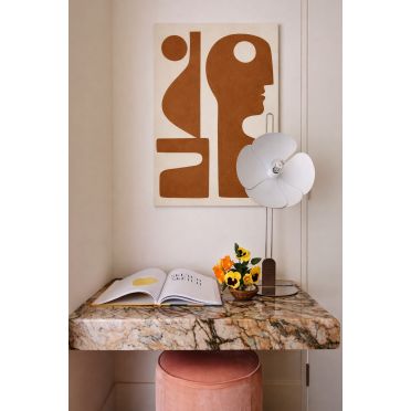 Plakat do wnętrz glamour boho