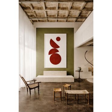 Plakat Mosaic Waves Warsaw