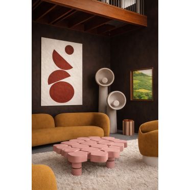 Plakat do wnętrz glamour boho