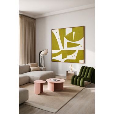 Plakat do wnętrz glamour boho